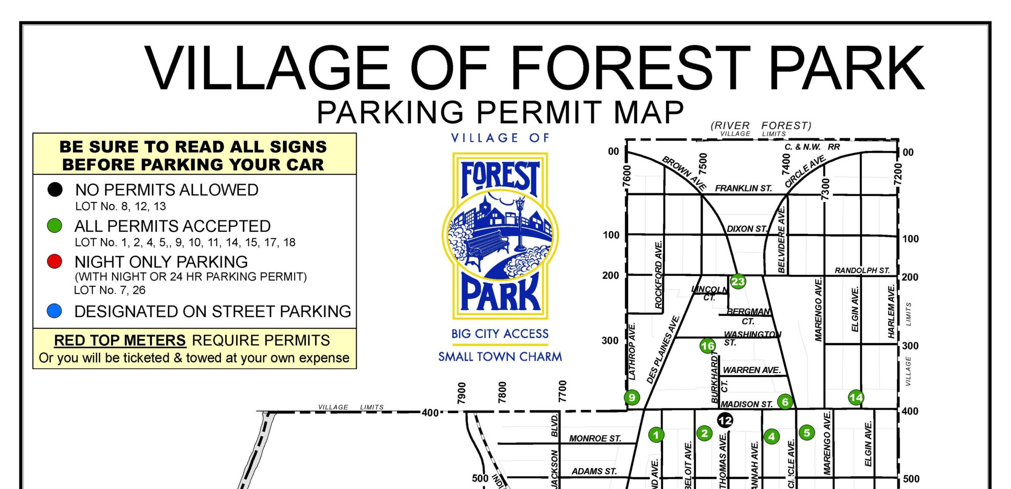 Village Maps Village of Forest Park, Illinois